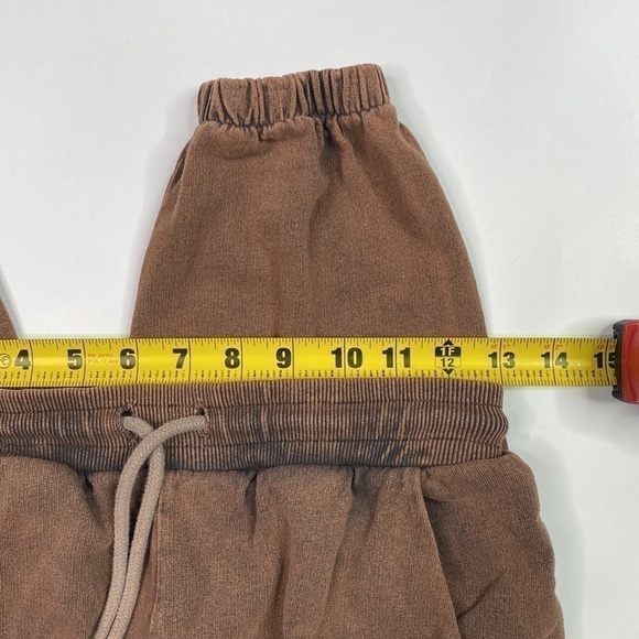 ASOS Acid Brown Wash Oversized Jogger Pants Size 0 - Picture 9 of 14